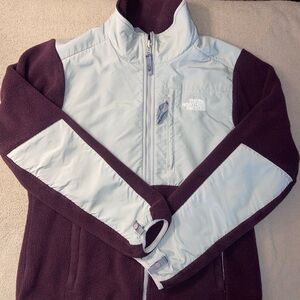The North Face Purple and Light Gray Jacket
Denali